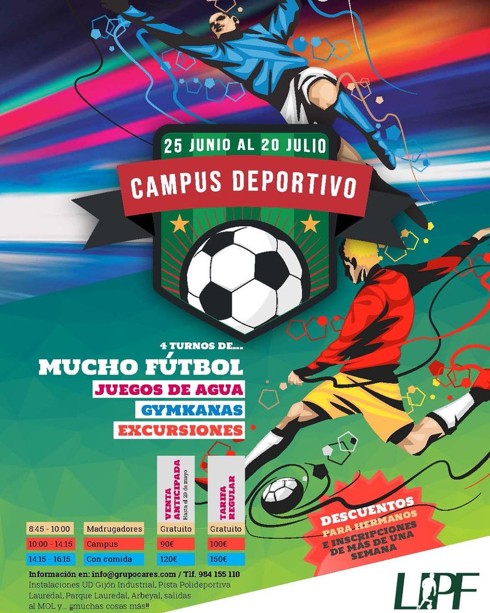 GijonIndustrial's tweet photo. Sorteo de una semana de campus siguiendo las indicaciones 😱😱⚽⚽ https://t.co/yZtx0G9Vk1 https://t.co/kvFjoPPHdN