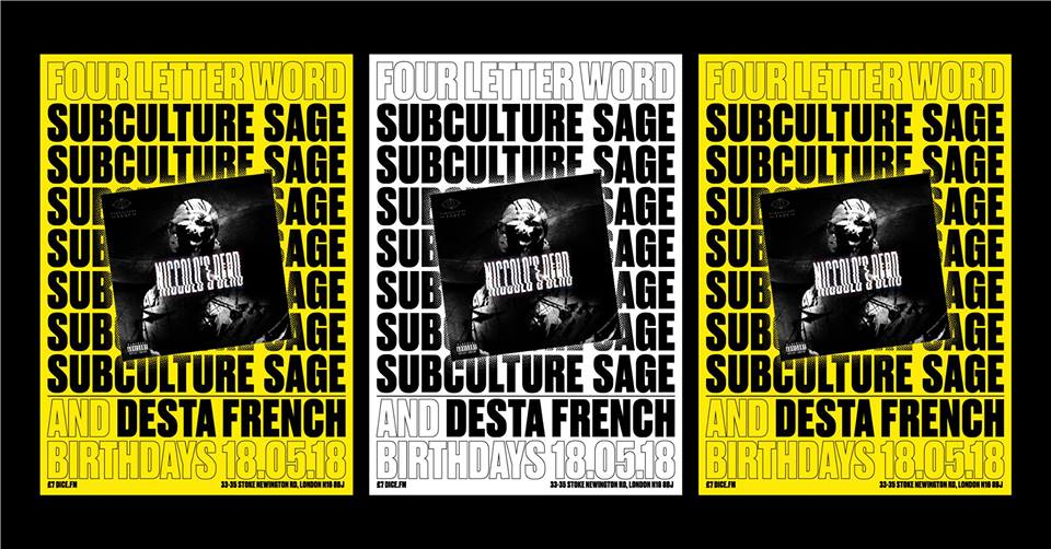_Birthdays's tweet photo. FRIDAY: 4LW presents another epic night at ours as @SubcultureSage + @DestaFrench bless the stage!

🎟→ 
https://t.co/DE2m65b6NB https://t.co/qGMOBc7kM8