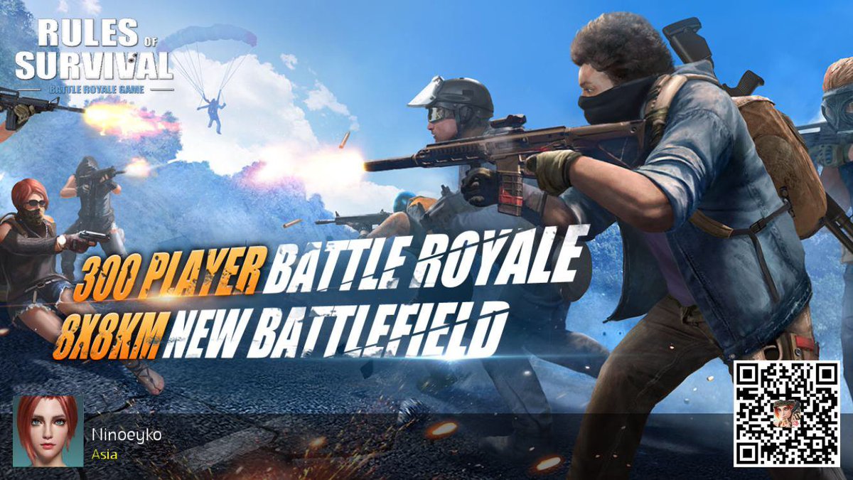 ninoey's tweet photo. #RulesofSurvival https://t.co/EUnkJ2YMTV