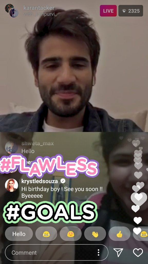 shweta_mak's tweet image. Look at that comment ❣️
#kryan are legit goals😭❤️
#HappyBirthdayKaranTacker #HBDKaranTacker