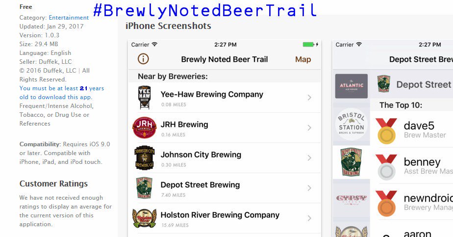 Brewly Noted Trail tweet media