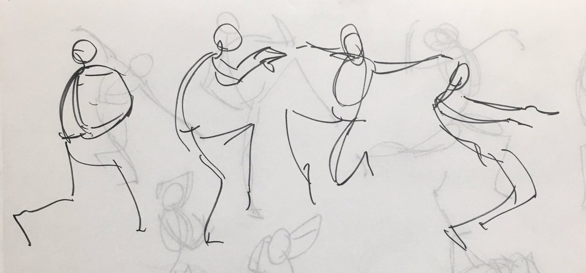 26日目 描いてる線に、踊れ踊れと唱えながらやってみたけど、少しは踊ってくれてるかな。折角なので他の動画もやったけどこちらは惨敗。描いてる時からなんか違うーこれちゃうーとなった。変化の兆しとかだと嬉しい。
#15min30days #えをかこー