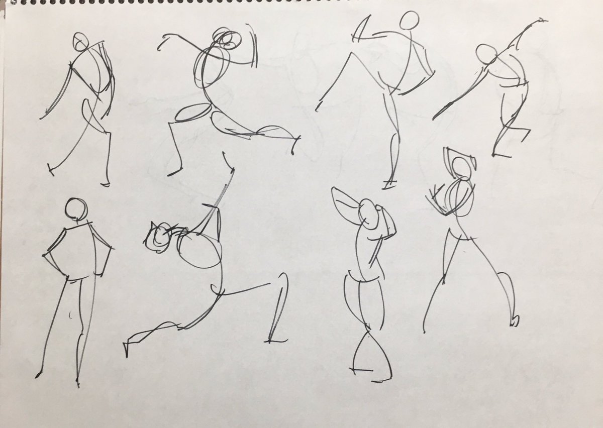 26日目 描いてる線に、踊れ踊れと唱えながらやってみたけど、少しは踊ってくれてるかな。折角なので他の動画もやったけどこちらは惨敗。描いてる時からなんか違うーこれちゃうーとなった。変化の兆しとかだと嬉しい。
#15min30days #えをかこー