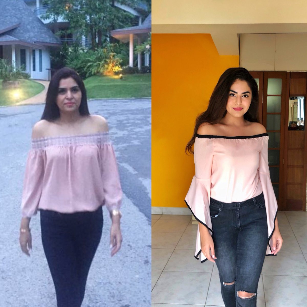 MehakGhai23's tweet photo. I decided to participate in a contest held by @pantaloonsindia where I tried to recreate my mom’s look. This little effort made her so happy! I think you should totally participate in this contest too and make your mom feel amazing on this special occasion!♥️
#DressLikeMaa https://t.co/yvhMFKEPNT