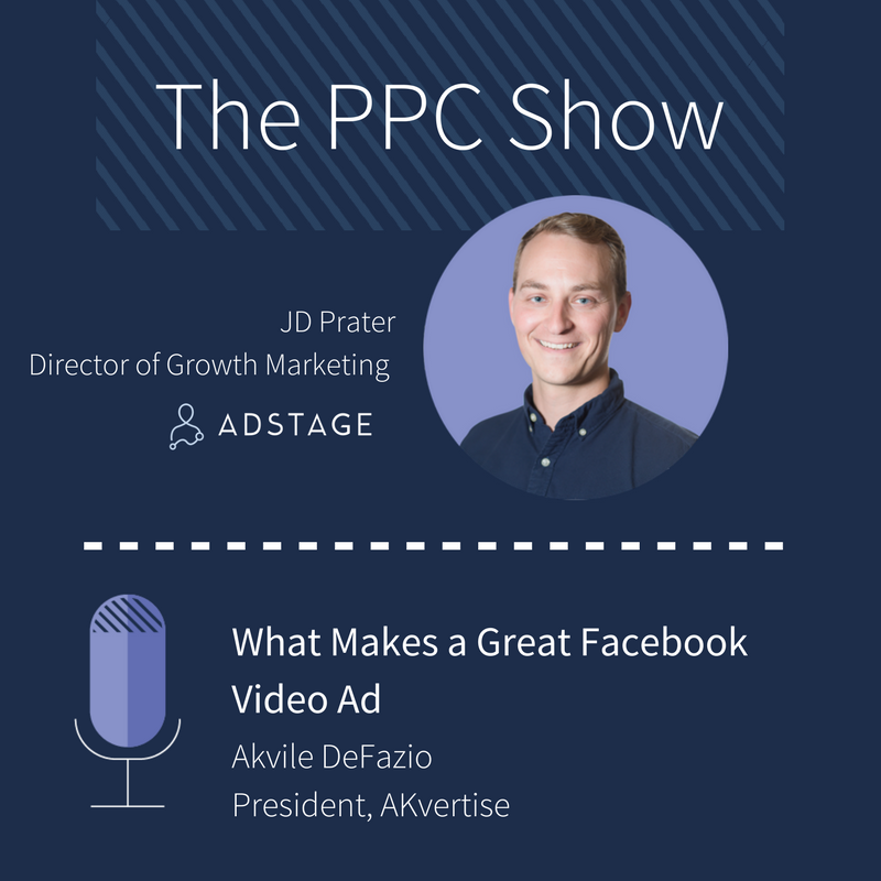 AkvileDeFazio's tweet photo. What Makes a Great Facebook Video Ad [Podcast + Transcript] https://t.co/39FAKMv52E with @jdprater of @adstage #ThePPCshow https://t.co/9WRhSwMm7B