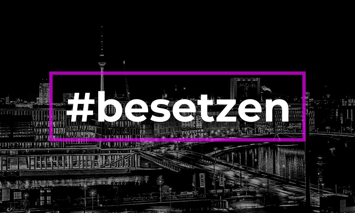 besetzenberlin's tweet photo. RT: Wie lange dauert es 1000 Follower für einen Twitteraccount zu bekommen, der ankündigt in #Berlin Häuser zu #besetzen? https://t.co/Gx2fTku1va