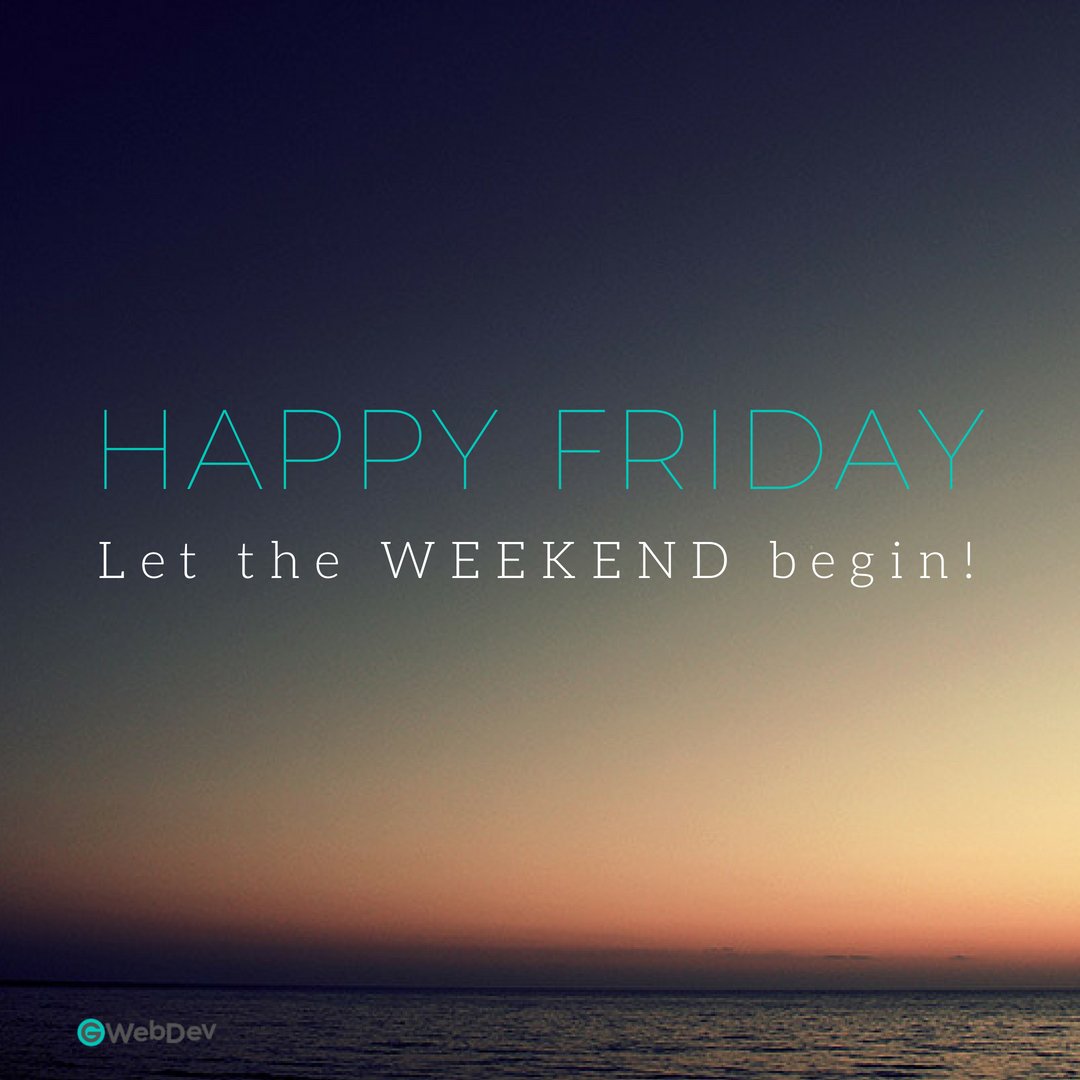 Happy Friday!
.
#weekend #friday #happyfriday #relax #friends #cheeling #quote #work #longweekend #london #UK #wework #gwebdev #creativeweb #creativewebdesign #webdesign #webdesignagency #webdesignlondon #minimaldesign #websitedesign #happy #startups 
gwebdev.com