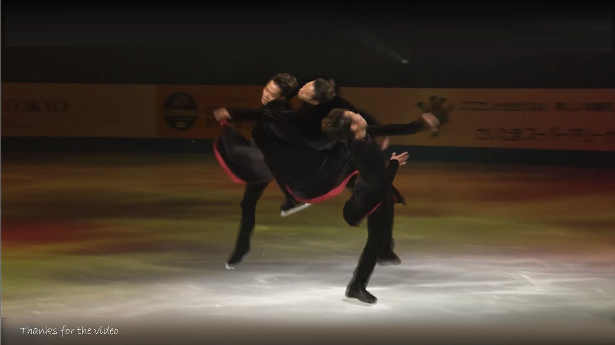 mid19c's tweet photo. Here is D1SK’s interpretation of a barrel turn jump on the ice, in Krone, Carnival on Ice 2017. The music is about a guy who has to fight for people at the cost of his friend’s life or his own body. But D1SK always leaves it to you to decide what to think of the program. https://t.co/0AEEg1d2tt