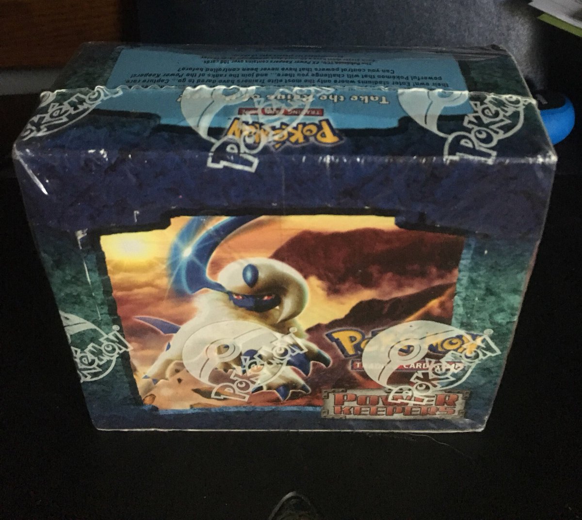 ragingrayquaza2's tweet photo. 200 retweets and I open this booster box of EX Power Keepers from 2007! https://t.co/m6T39xwHMS