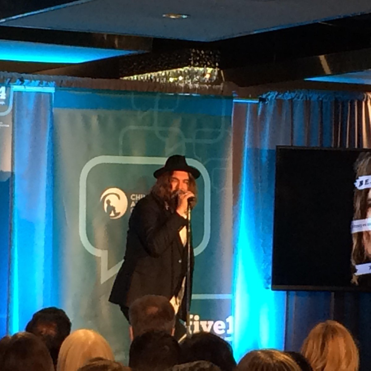 CAFDN's tweet photo. Powerful performances by Tom Wilson and Meredith Graham at this morning's #five14talks https://t.co/p46VCjydhR