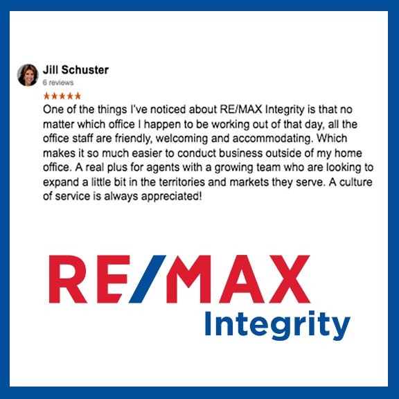 REMAX_Integrity's tweet photo. Thank you Jill Schuster for sharing your experience. We're proud to have you on our team. 😄

#oregonrealtor #oregonagent #realtorlife https://t.co/P7GTXbcPlX