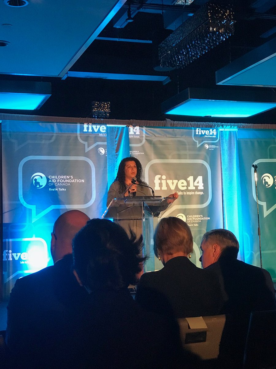 our_children's tweet photo. From Meredith Graham’s, former youth in care and government youth advisor, beautiful spoken word presentation: “...often my community is my family...” @CAFDN #five14talks https://t.co/s1qyS27h47