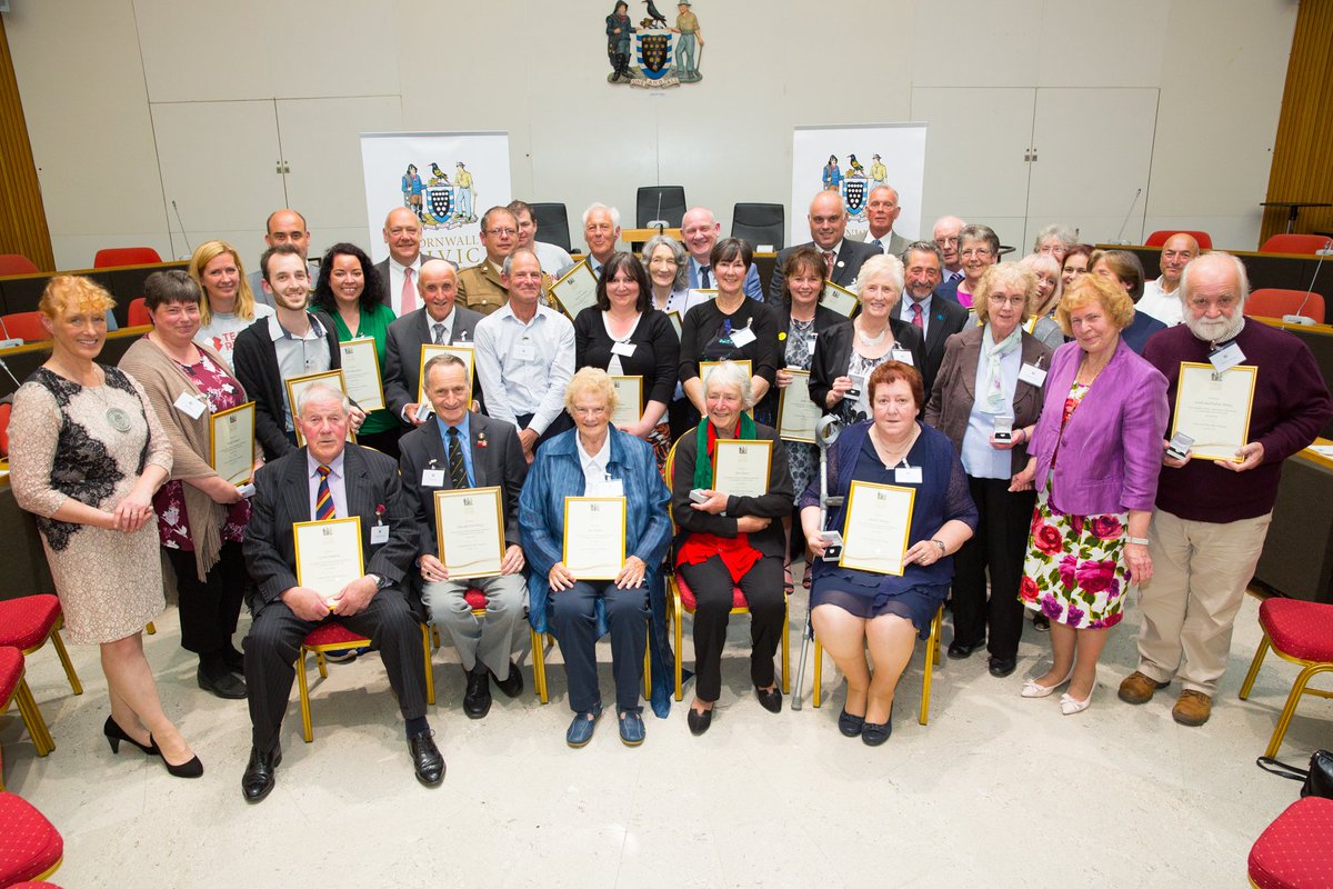 cornwallcivic's tweet image. Extremely proud to present the  @cornwallcouncil 2018 Cornwall Civic Awards  at County Hall to this wonderful and inspiring group of people. Such an amazing evening learning how people give and keep on giving to their communities - just inspirational.