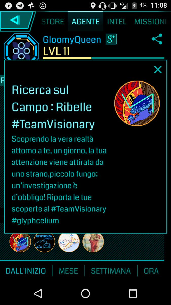 GIoomyQueen's tweet photo. #ingress #CampNavarro2018 #glyphicelium 
Always #Ribelle https://t.co/ntm01LCBTv