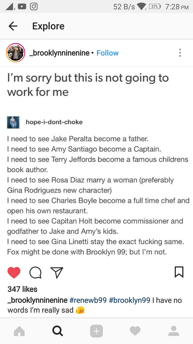 mikhil_mohan's tweet photo. #RenewB99 
#RenewBrooklyn99 https://t.co/wwMvDRyRcM
