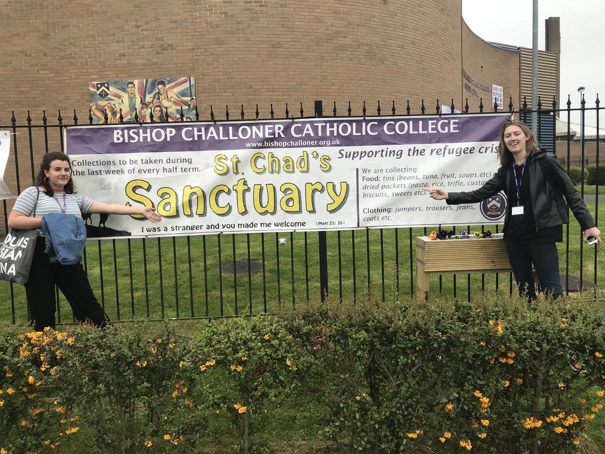 BC_Chaplaincy's tweet photo. Our half termly collections at @BishopChalloner for @StChadSanctuary start on Monday 14th May. Get your donations in by Thursday 24th May. @BCCSix @BCPAPA4 @BCPEDepartment @bc_friends @BC_EnglishDept @BCPAmusic #Yearofservice #BCService https://t.co/XWWUczp4e7
