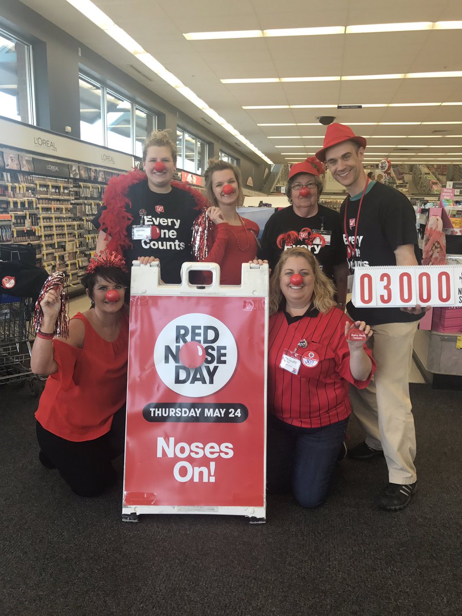 team7712's tweet photo. We made it to 3000! What an amazing team! Great job! With over 1200 of the noses donated to our local schools. Thank you to the community for helping us out. https://t.co/WeZt75akrB