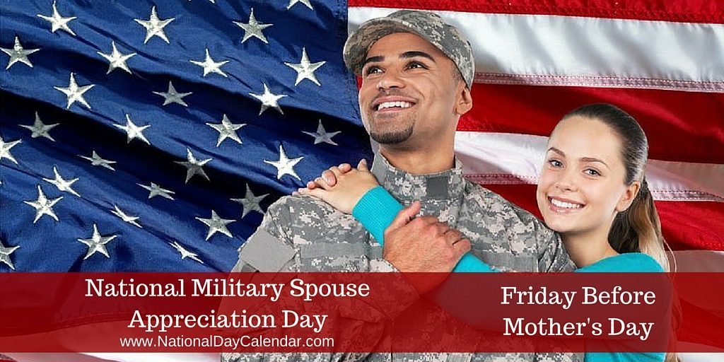 #MilitarySpouseAppreciationDay Thank you for your service as well.