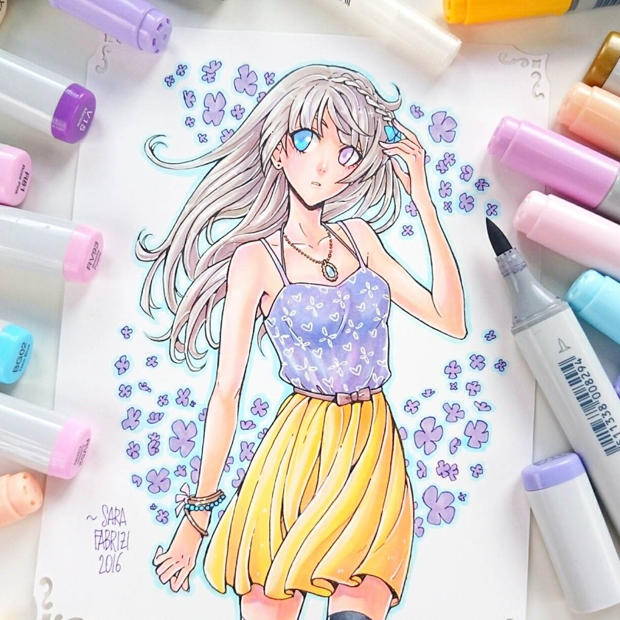 copic-marker-anime-drawings