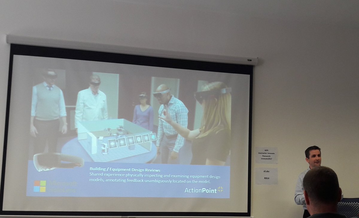 WhizzkidsIT's tweet photo. V interesting #rapidtalk on Augmented Reality &amp; Virtual Reality  @EngineLimerick https://t.co/XvU5cWM5Ns