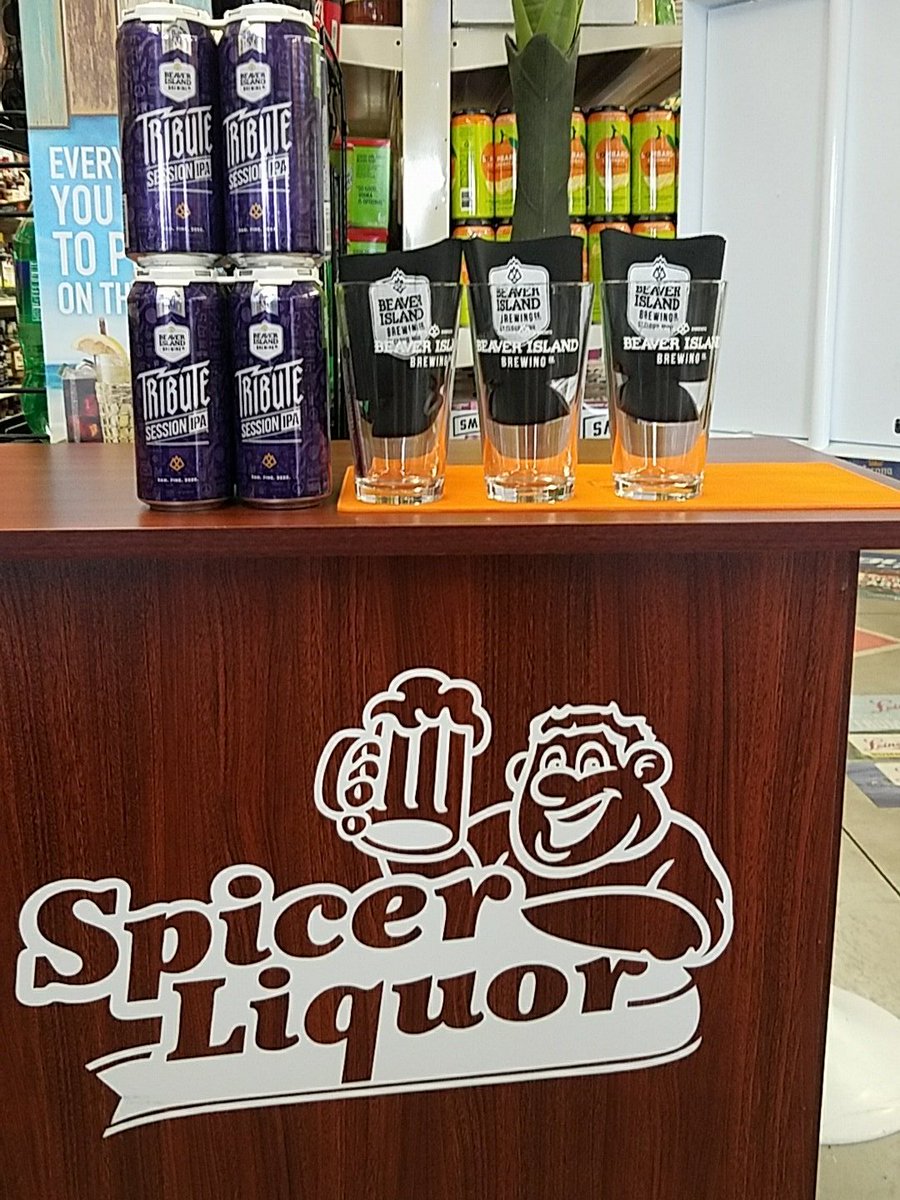 spicerbeercave's tweet photo. Beer tasting today @spicerbeercave  with @BeaverIslandSTC 4-6 https://t.co/OitQfSNpHb