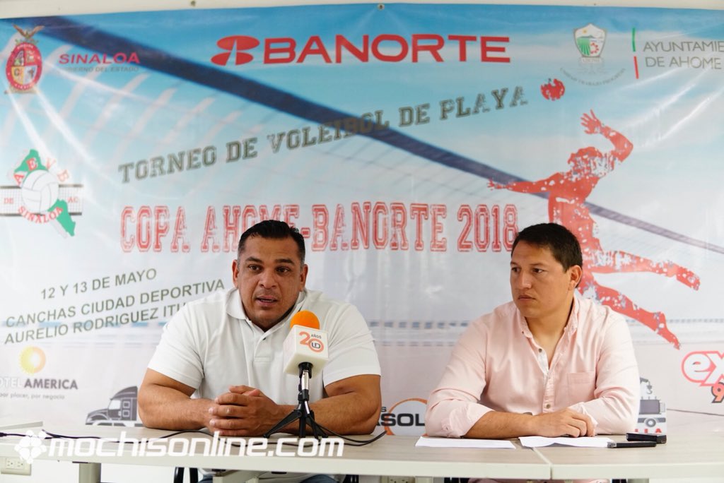 mochisonline's tweet image. Entre 20 y 30 equipos estarán este fin de semana en la “Copa de Voleibol de Playa”, 🏐🏝 seleccionados nacionales, camp. nacionales y ganadores de universiadas presentes

$20,000💰en premios

12 y 13 de Mayo en la Cd. Deportiva Aurelio Rodríguez, juegos todo el día
#TeEsperamos