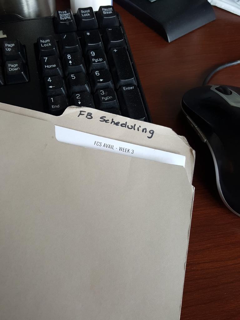 davidsabolcik's tweet image. One folder that never seems to make it to the file cabinet... #footballscheduling #foreverproject