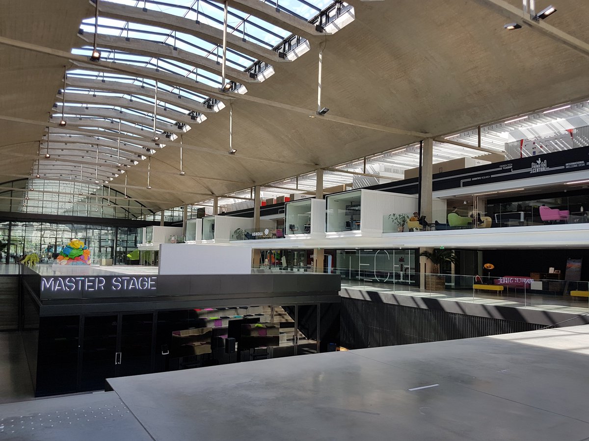 #FF Merci @JulienCiacci pour la visite de Station F ! <a href="/joinstationf/">STATION F</a> #innovation