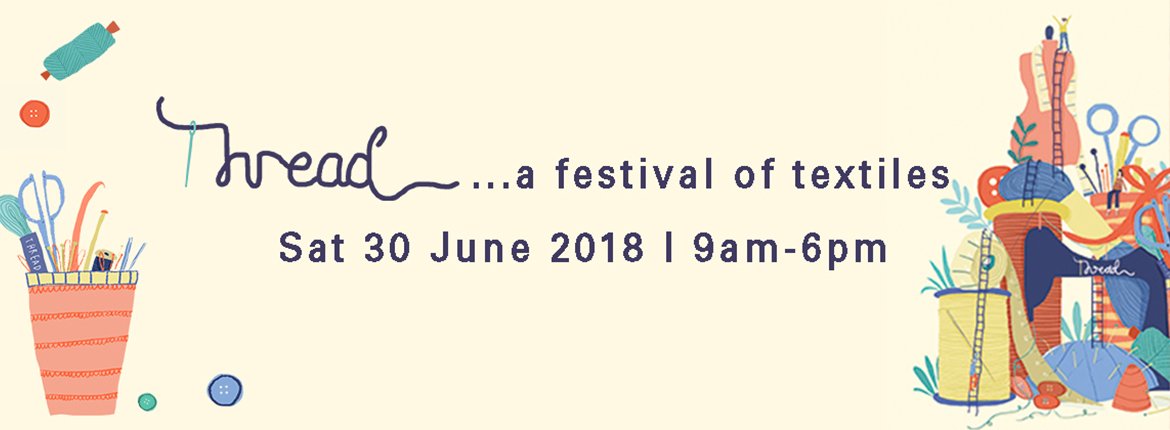farnhammaltings's tweet photo. ICYMI: #thread2018 textiles festival returns on Sat 30 June. Marketplace, talks, participatory sessions, demos and bookable workshops... thread is a packed day out. Limited advance tickets are on sale now https://t.co/4rfhqoRFaS https://t.co/1MvSRq2vIz