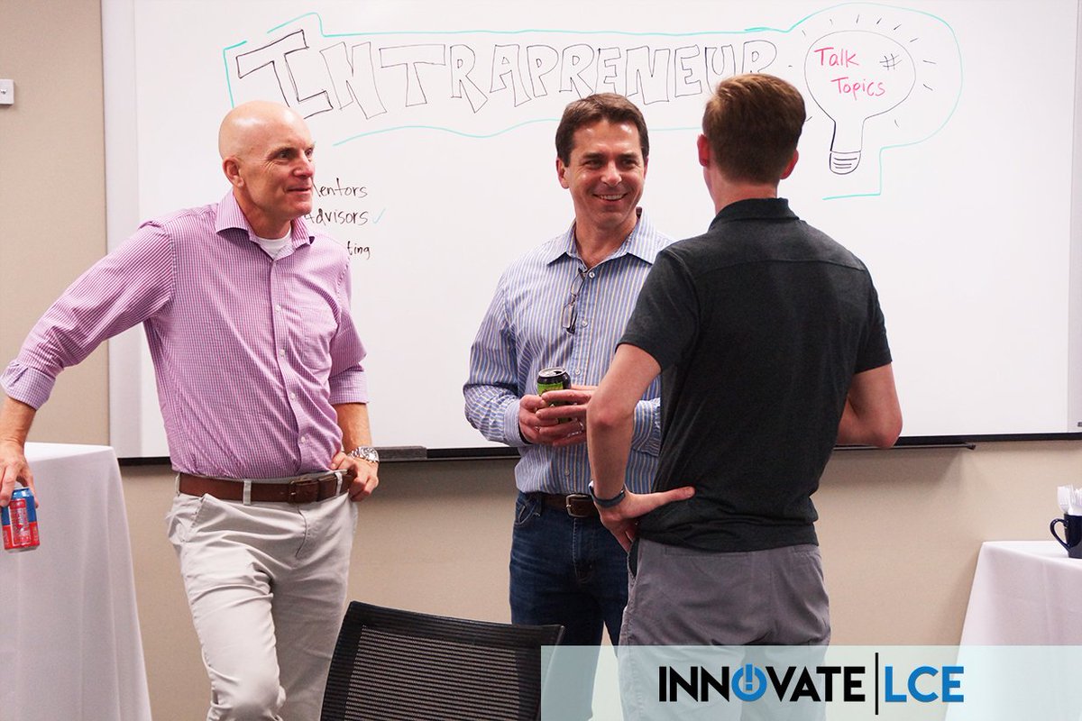 LCE_Today's tweet photo. Last evening, LCE hosted an #Intrapreneurship Champions Happy Hour that brought local #innovation leaders together to discuss how they're championing innovation in the #Charleston area. Thanks to @graysomerville for organizing and the many innovators who attended! https://t.co/9M3B4XwlBe