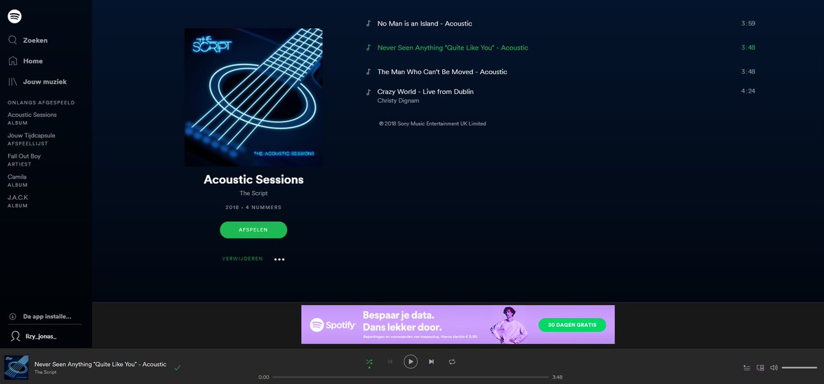 lizy_jonas_'s tweet image. I'd love to win one 🙈 love the acoustic EP #FreedomChildPicks #TSAcousticEP @thescript