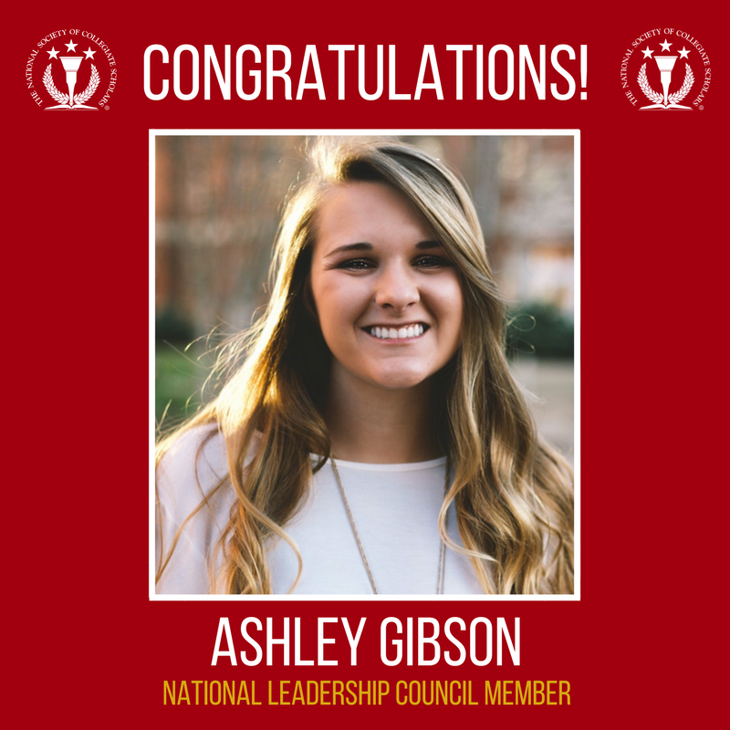 Ashley Gibson from Auburn University is one of the newest members of the NLC! Congratulations Ashley!
