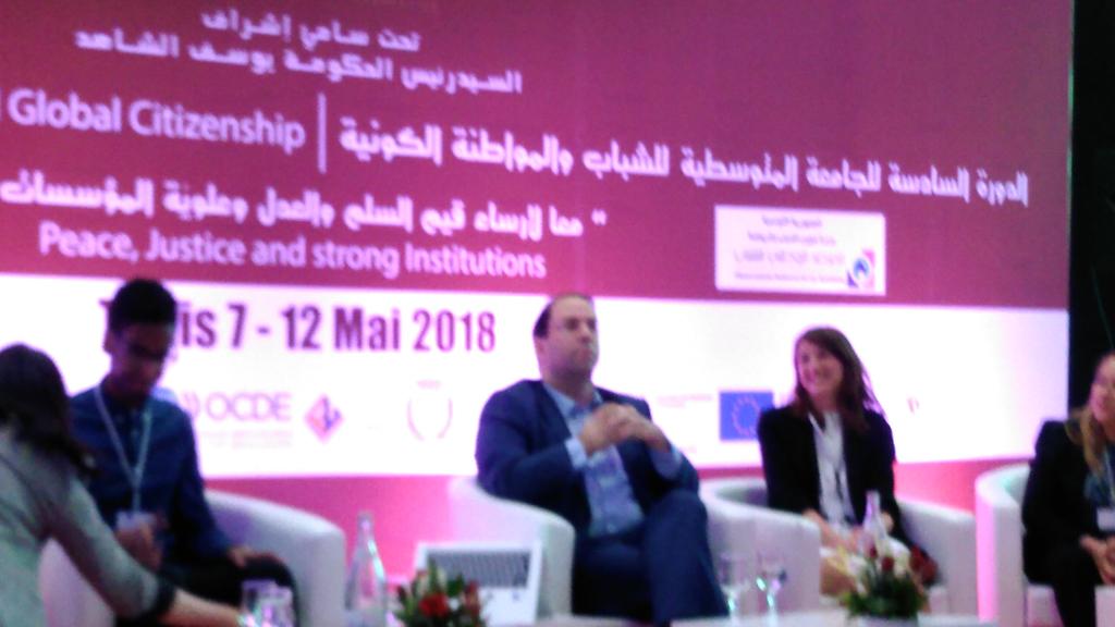 We support the implementation of the #NoHateSpeech  campaign in youth clubs, schools and Sport clubs. #YoussefChahed <a href="/MedUni/">MedUni</a> @nohate_speech <a href="/coe/">Council of Europe</a>