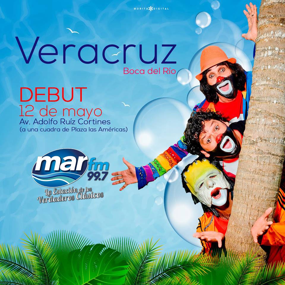 MarFM997's tweet photo. ¿Quieres ganar tus pases para 🎪🎉🎈El Nuevo Circo de Cepillín?
Solo tienes que estar pendiente de los programas de nuestros locutores ellos te dirán la dinámica para participar. https://t.co/c61ztJYiur