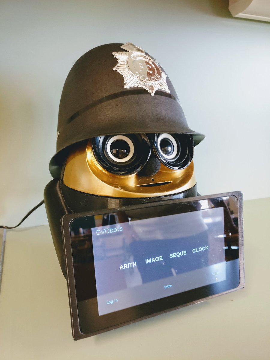 OVObots's tweet photo. TV group from St. Petersburg was visiting today in Tampere.
@Tamperekaupunki @SmartTampere #OVObots #Elias #Robot #FunLearning https://t.co/lU3qM7X6fj