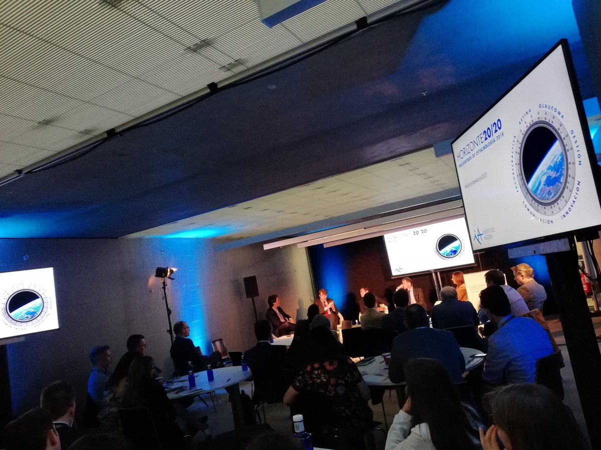 Compartiendo experiencias en #HorizonteAlcon2020 en <a href="/mataderomadrid/">mataderomadrid</a>.