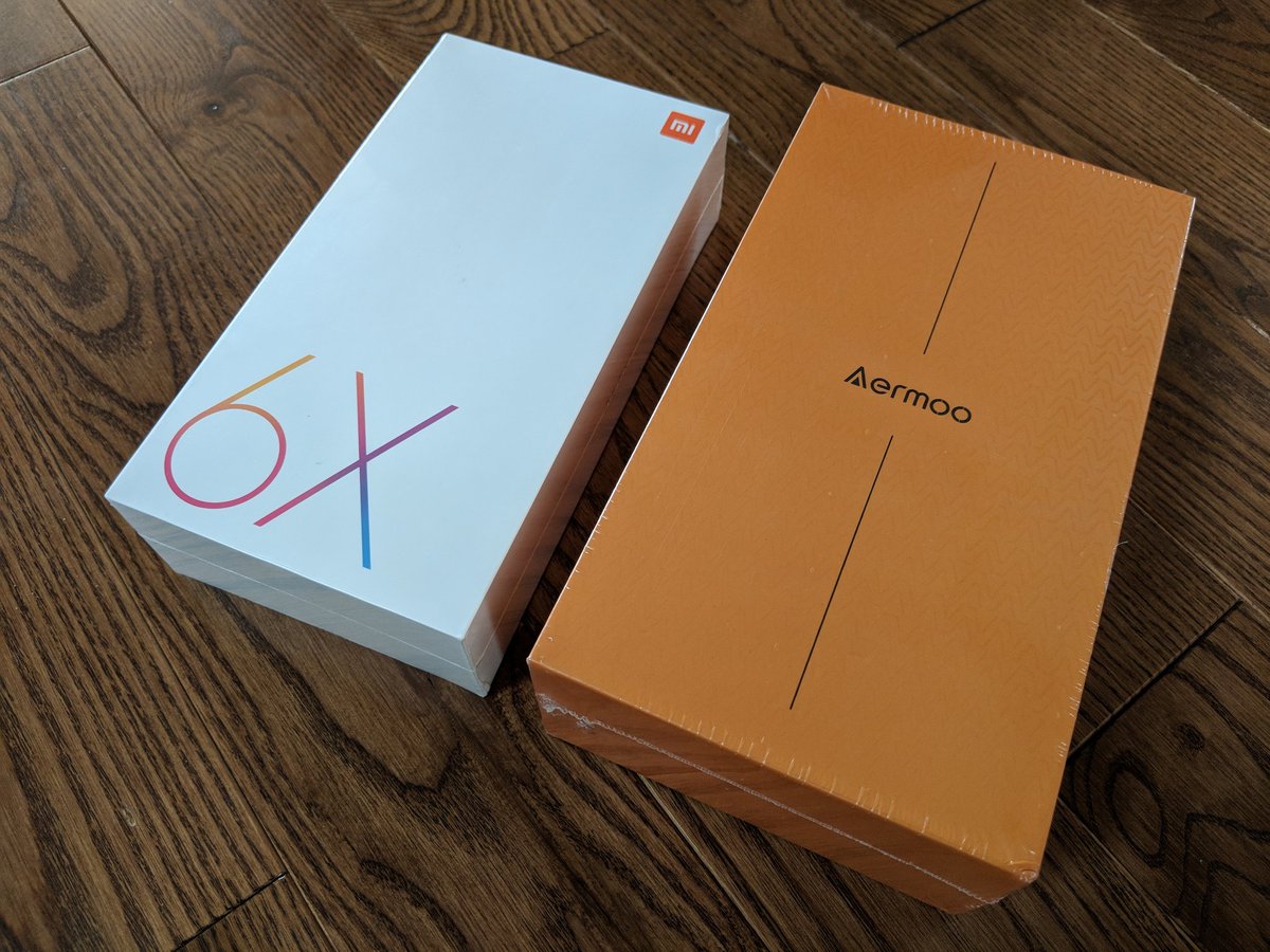 RedskullPro's tweet photo. Ooo! Exciting! Mi 6X &amp; Aermoo M1! https://t.co/lnO9fOjdCt