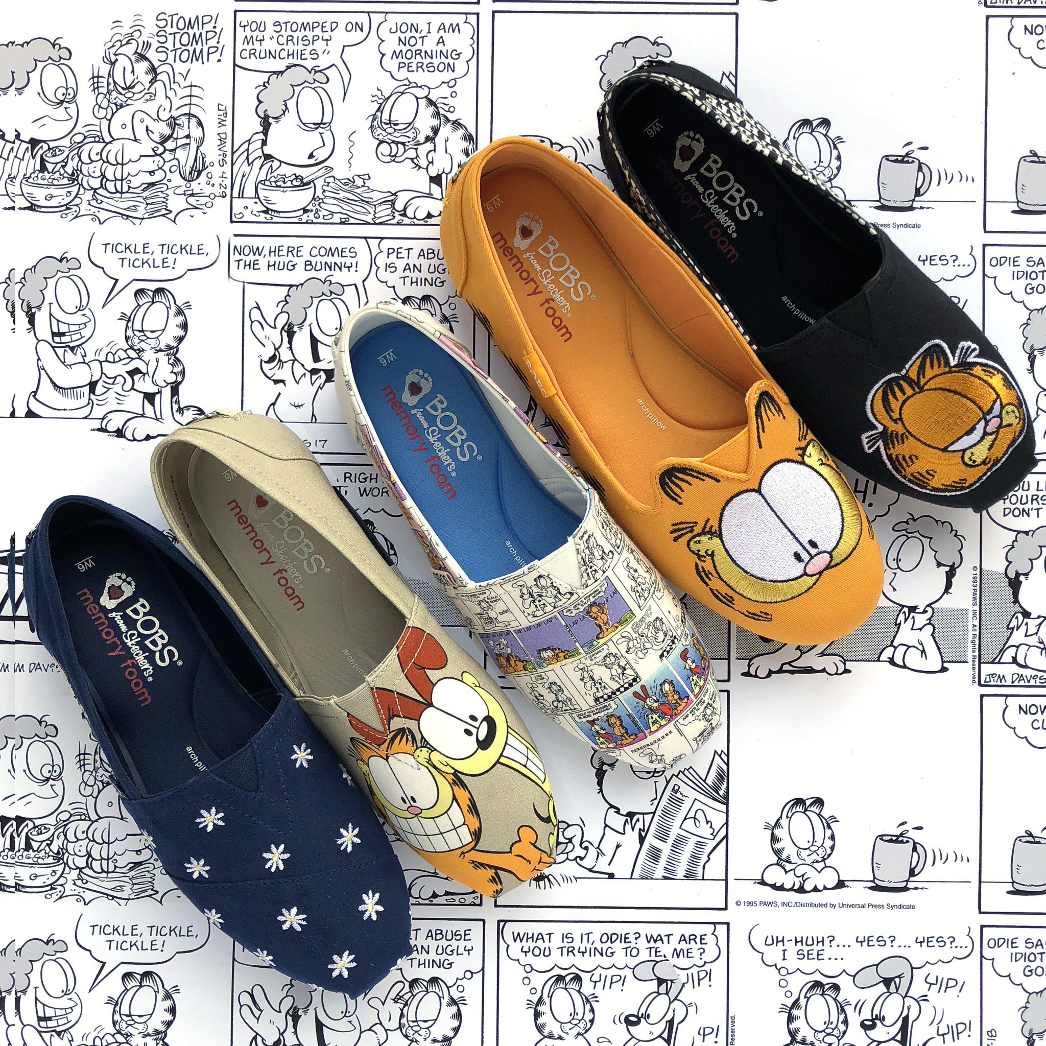 garfield skechers