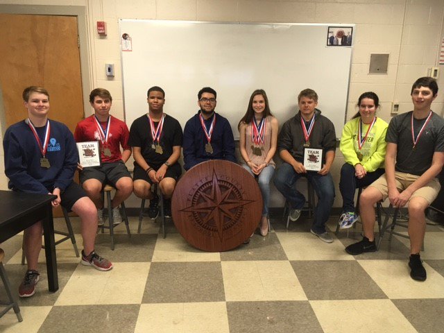 PlatteCountyR3's tweet photo. CONTINUING TO LEAD THE WAY: Congrats to @PCHSHalls Project Lead the Way engineering students, who sent 13 to State this week w/ 8 coming home as State Champions! PLUS: one won 2 Championships, one project earned a perfect score &amp; 2 students received Best of Show! #PCR3Proud https://t.co/MAaiLlnBE9