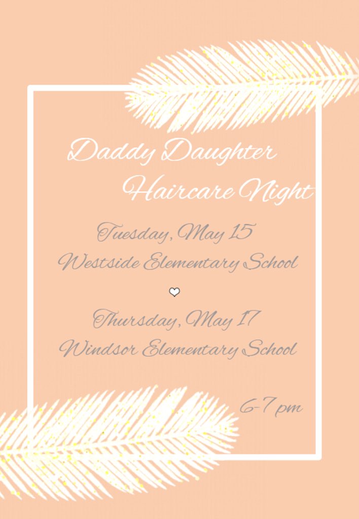 _MrsGibson's tweet photo. Please don’t forget!! This Tuesday and Thursday Cosmetology will be hosting Daddy Daughter Hair Care Night at @WSESSmithfield and @WES_Hornets All are invited to enjoy! @CarrsvilleElem @HardyElementary @CarrolltonES Goodie Bags and Treats 👨‍👧🌷🌼 https://t.co/5dD9HY9hyq