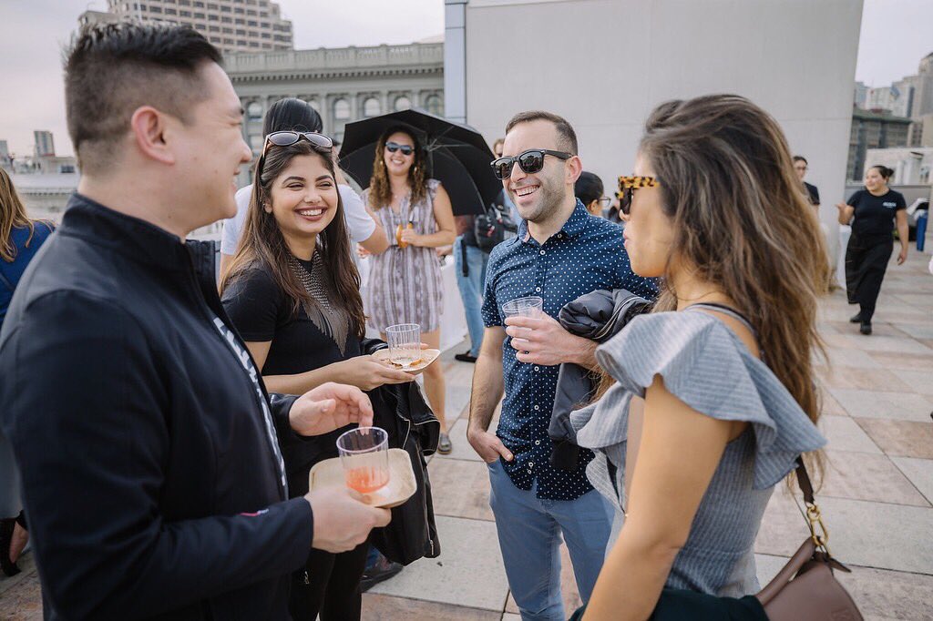 Bespoke_SF's tweet photo. Cheers to a good week, good people, great work and a happy weekend! ๐ป ๐ฅ#BespokeSF #flashbackFriday #rooftopparty. https://t.co/AhgLbyO6tv