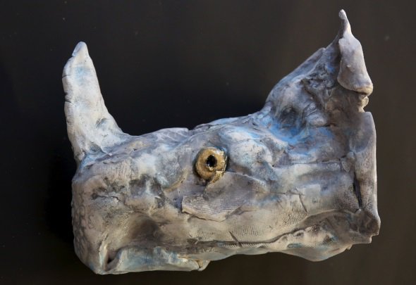 ParagonBath's tweet photo. Porcelain animal heads, inspired by @jamesortartist #ParagonArt https://t.co/68g3WZPvJt