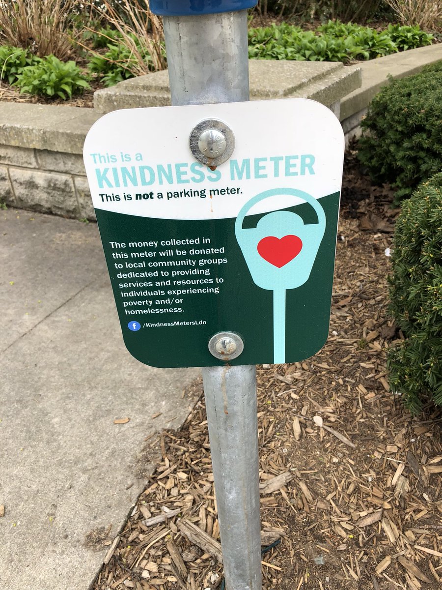 FranMcKeown's tweet photo. Saw this on my walk through #VictoriaPark in @CityofLdnOnt today and thought of all of you. #KindnessMeter #KindnessWins @LeonLogothetis @wecomefromaway @comefromawayto @CaesarSamayoa @JennColella https://t.co/N99ZfPXGgh