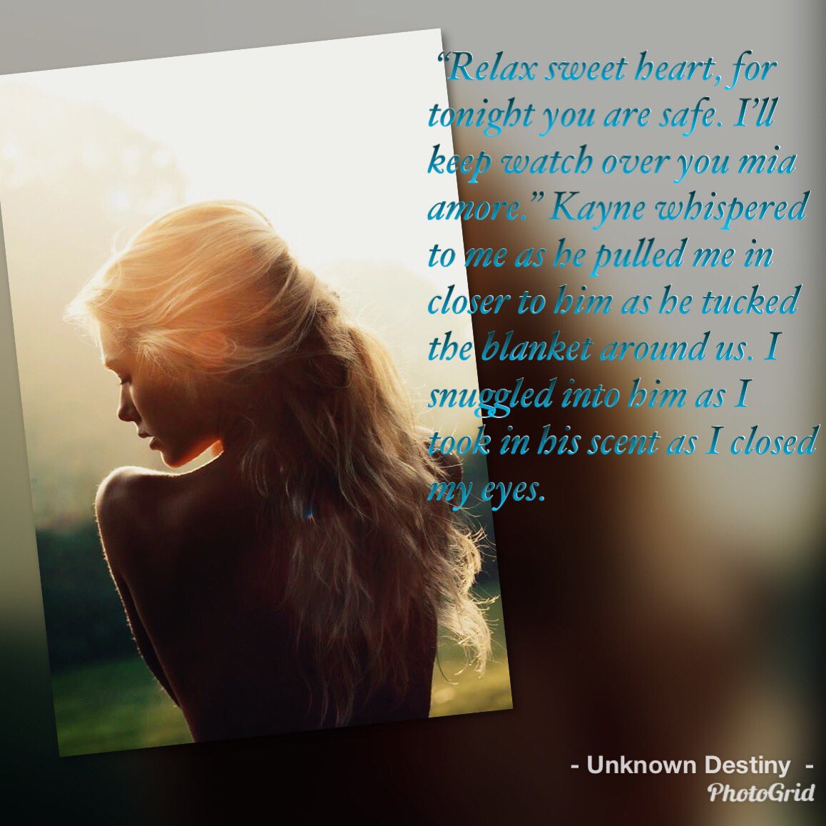 Unknown Destiny coming out July 2018