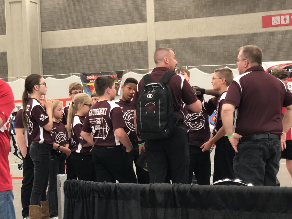 PaulusAmyR's tweet photo. Good luck to the elementary school team @MVArchery1 https://t.co/JGq0J5aWo6