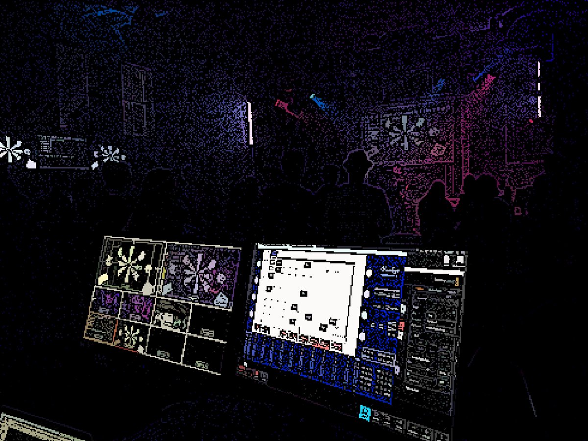 _DanMerrick's tweet photo. Because I love #8bit and #AlgoraveAssembly #algorave #LeedsUniMusic - great memories ๐ https://t.co/vfIsFDv28y