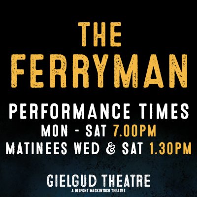 Want to catch this epic play in its final week of performances? Find out about tickets and timings on #TheFerryman website: po.st/theferrymanplay