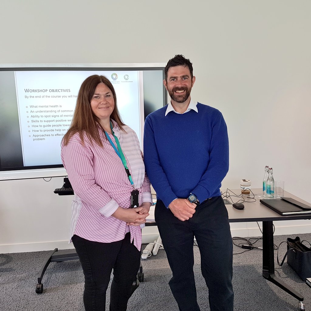 Microgaming's tweet photo. Many thanks to Mandy and Gareth from The Lisa Lowe Centre @ManxCancerHelp for delivering #mentalhealthawareness workshops for our line managers. And many thanks to senior management at Microgaming for continuing to invest in the positive wellbeing of staff 👍 https://t.co/iA7vMV8VP2