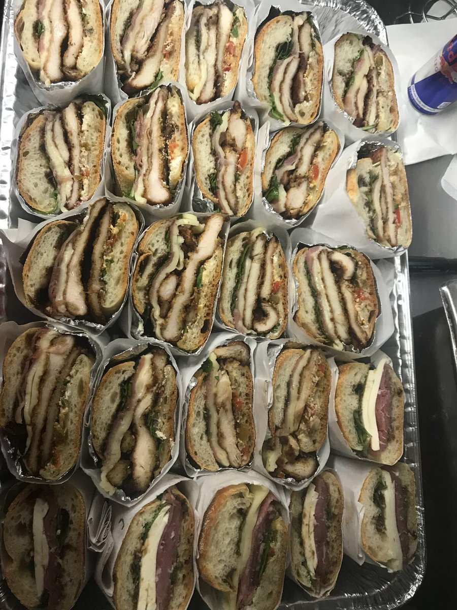 DiSOSNYC's tweet photo. Sandwich row.. get all your catering needs done with the original Italian sandwich truck. #italiansandwich #foodtrucksnyc #foodporn #foodnyc #sandwiches #sandwichesofinstagram #disos #eatery #foodnetwork https://t.co/ZZjQosBJqL