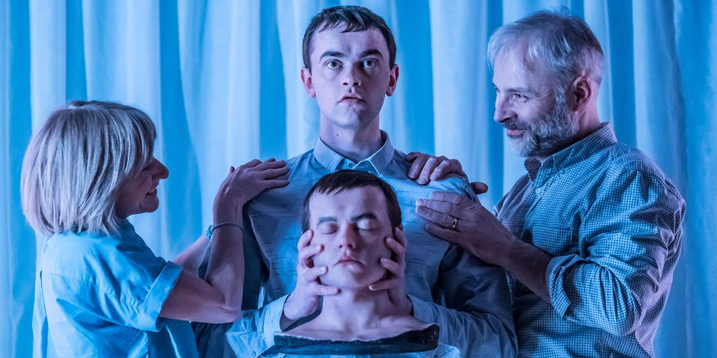 royalcourt's tweet photo. Thomas Eccleshare's 'playful & provocative' ★★★★ (Evening Standard) #InstructionsForCorrectAssembly closes in 1 week which means Monday is the last time to get £12 tickets. Set a reminder for 9am when they'll be released on our website. Find out more: https://t.co/yCP55QjKAP https://t.co/mCNxzBaLOR